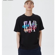 100% Cotton Men Women LOGO Creative Short-Sleeved T-Shirt Couple