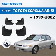 Car Mudflaps For Toyota Corolla AE110 1999 2000 2001 2002 Splash Guards Mudguards Car Accessories
