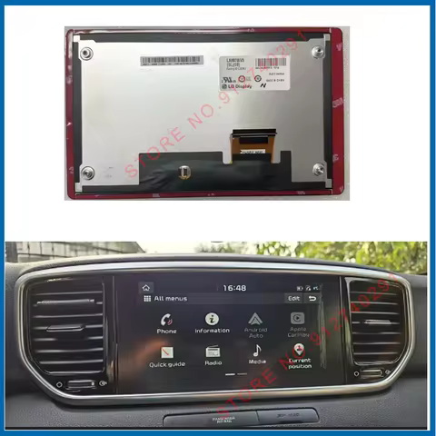 LA080WV9-SL02 LA080WV9- SL04 SL08 SL06 LCD For Hyundai Mobis Kia Sportage 4 96160 S8700, 96160 D9220