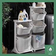 📢[Ready Stock] Laundry Basket Rack Rak Bathroom Storage Basket 2/3 Tier/【现货】收纳篮 收纳盒 置物盒 浴室 家居 摆设 收纳 