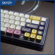 132 Keys Astrology Keycap XDA Profile PBT Dye Sub Mechanical Keyboard Keycap