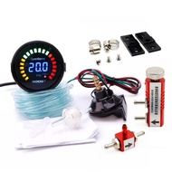 Dynoracing 2"52mm Car Digital 20 LED Turbo Boost Gauge-15-45PSI+ Adjustable Turbo Boost Controller K