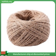 [in ]100 Meter - Natural Textured Hessian  Twine String 1mm