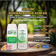 Serum ASHWAGANDHA ksm 66 Original HQ Sacha inchi Oil Kebas Tangan Urat Saraf Tersumbat Sakit Lutut Kaki Sendi Otot