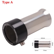 [Qifen] สำหรับ R55 R11 Yoshimura ดั้งเดิม R77รถจักรยานยนต์ท่อไอเสียหลบหนี MES 49มม. กระบอกลดเสียงนัก