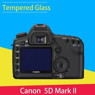 Canon 5D2  Tempered Glass Screen Protector LCD Film For Canon EOS 5D Mark II
