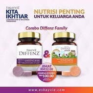 Diffenz Eskayvie Tablet Vitamin C Vitamin D Paknil Diffenz  dan Diffenz Junior Vitamin D