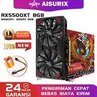 NEW!!! AISURIX RX 5500XT 8GB GDDR6 AMD VGA Card 128-bit 1408SP HDMI