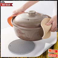 Silicone Mat Silicone Coaster Kitchen Coaster Heat Resistant 17cm Silicone Mat/