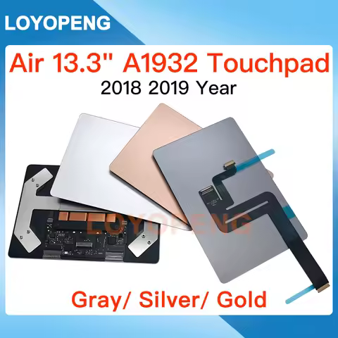 A1932 Trackpad Gray Silver Gold 2018 2019 Year For MacBook Air 13" a1932 Touchpad with Flex Cable 82