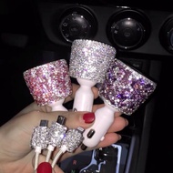 HP Dual USB Crystal Fast Charger Car Phone Charger / Car Charger Phone Plug