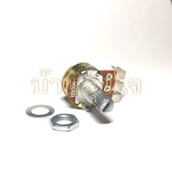 WH148 3pin Bent Legs Volume Guitar B5K B10K B50K B100K B500k Linear Taper Potentiometer 15MM