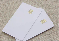 ใบบัตร PVC White Card สำหรับเครื่องพิมพ์บัตร IC Chip Card แถบแม่เหล็ก ID Card Access Control Smart C