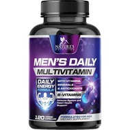 Multivitamin for Men - Vitamin A, C, D, E, Zinc, Calcium, Multivitamins for Immune Health Support, V