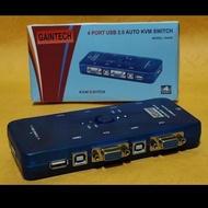 KVM Switch Auto USB 4 Port