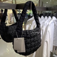 全新現貨正版 全線斷貨 COS 雲朵包 QUILTED OVERSIZED SHOULDER BAG small mini size 黑色 Black 泡芙袋 雲朵袋