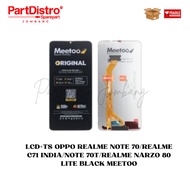 LCD+TS OPPO REALME NOTE 70/REALME C71 INDIA/NOTE 70T/REALME NARZO 80 LITE BLACK MEETOO