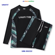 Unifit Men's Swimsuit Swimwear Dri-Fit Rush Guard Terno Tokong UM-30222