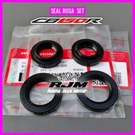 WHEEL SEAL SET HONDA CBR 150 CB150R CBR FACELITE/ RUBBER SEAL COVER COVER BEARING LAHAR LAHER LAKER 