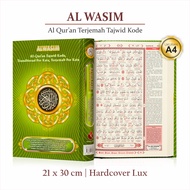 Al Wasim Al Quran Tajwid Kode UKURAN A4 Besar - Al Quran Murah