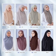 Hegira So Marjan Twill  Lot 2 - Slip On Hijab Material Twill Crepe