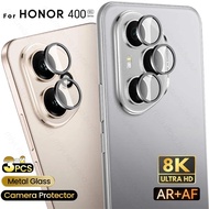 Honor 400 Pro Metal Ring Camera Protector Cap For Honor 400 Lite 5G 9D Tempered Glass Lens Film Hono