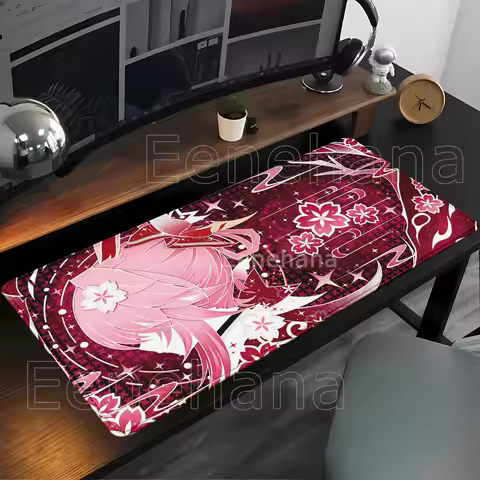 Evanescia Honkai Star Rail HSR Mouse Pad XXL Keyboard Gaming HD Printing esport Mousepad office Comp