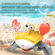 Bubble Blower Crab Crab Toy 3 โหมดของ Toy Bubble Maker Automatic Maker For Kids Birthday Party M-kis