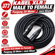 XLR to XLR Microphone Cable 20 Meters