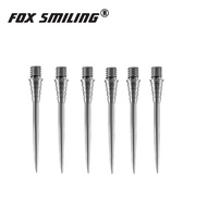 FOX SMILING 34mm Changeable Dart Pin Steel Tip Point Replaceable Dart Needle 2BA Screw 6/3PCS Dart P