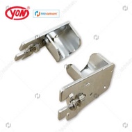 Round tube support cup with rail MD7 H1 / MD7 H2 (Left / Right)