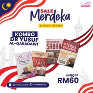 Buku buku agama Dr Yusuf Al- Qaradawi Kombo 4 buku Rm 60 Islam holistik Dahsyatnya sabar terus berjuang Dialog Ilmiah