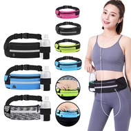 กระเป๋ายิมเอว กระเป๋าคาดเอวออกกำลังกาย มีสีให้เลือก 4 สี Sport Waist Bag วัสดุกันน้ำ อเนกประสงค์ สามารถพกพากาต้มน้ำและหูฟังได้