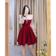 V2173 DESIGNED DRESS FOR PARTY, PROM YEAR PROM, PRINCESS DRESS, LADY, VELVET DRESS