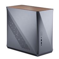 # Fractal Design Era ITX Compact Aluminum ITX PC Casing Titanium Gray Walnut / Carbon TG