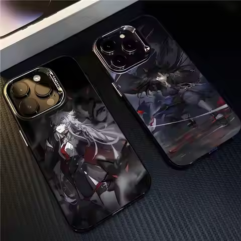 Arknights Anime Game Phone Case For 17 Air IPhone 16 Pro Max 15 14 Plus 12 13 X XS Max 11 Colorful S