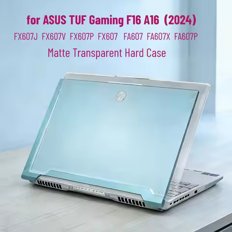 Matte Hard Case for FX607/FA607 ASUS TUF Gaming F16 A16 2024 Laptop Cover 16-Inch Anti Scratch PC Ca