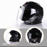 Helmet Motorcycle Helmet with Lens Motor Helmet Topi Keledar-Ready stock