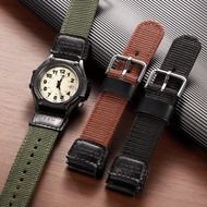 Nylon Strap 19mm Watchband for FT-500WC-3B/5B Watch Canvas Sport Men Bracelet Military Outdoor Green