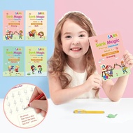 Sank Magic Book Magic Pen Preschool Book Buku Latihan Prasekolah Kids Reusable Kids Drawing Set