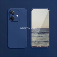 For OPPO A3x CPH2681/A3 5G India CPH2693 CPH2683 Phone Case Candy Color Matte Soft Liquid Silicone S