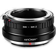 K&amp;F Concept Lens Mount Adapter for Nikon F/AI/AIS/D/AF-S Mount Lens to Nikon Z Mount Z6 Z7 Mirrorless Cameras-(Nikon-Nikon Z)