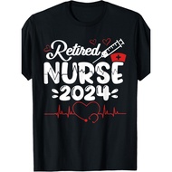 EWHFunny Nurse Retirement Shirt - Retired Nurse 2024 T-Shirt FG411520