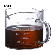 [Lstjj] Espresso Measuring Glass Jug Cup Espresso Accessories for Fruit Juice 250ml