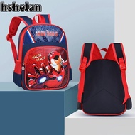 HSHELAN Student Bag,  Captain America School Accessory Children School Backpack, Lightweight Large Capacity Spiderman Elsa Shoulder Rucksack Boys Girls