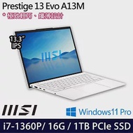 【MSI】微星 Prestige 13Evo A13M-086TW 13.3吋/i7-1360P/16G/1TB SSD//Win11P/ 輕薄筆電