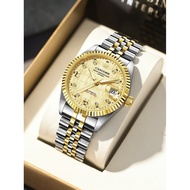 Jam Tangan Rolex Swiss Jam Tangan Mekanikal Automatik Lelaki Oyster Datejust Keluli Tahan Karat Taha