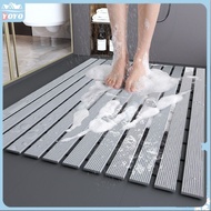 Bathroom non-slip mats shower room floor elderly non-slip mats bathroom quick-drying skeleton anti-fall floor mats