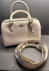 Coach 波士頓 Rowan Satchel (Chalk)