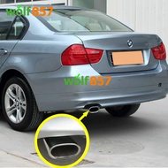 1pc BMW E90 3 Series 318 2005-2012 304 Stainless Steel Exhaust Tip Muffler Cutter